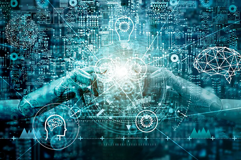 Illustration of artificial intelligence
