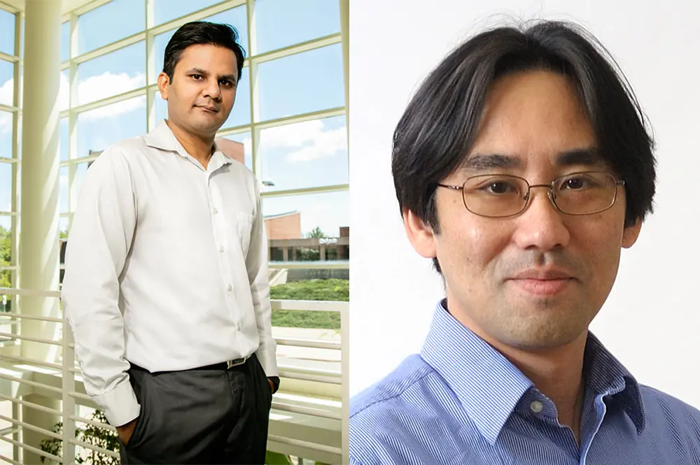 Prashant Jain (left) and So Hirata