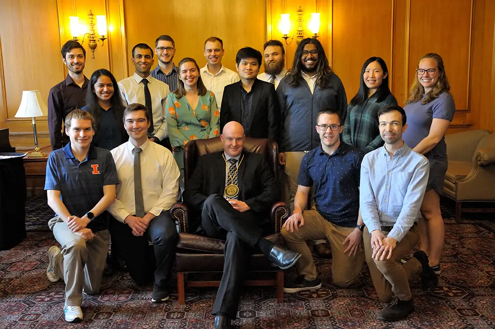 Douglas Mitchell and his research group