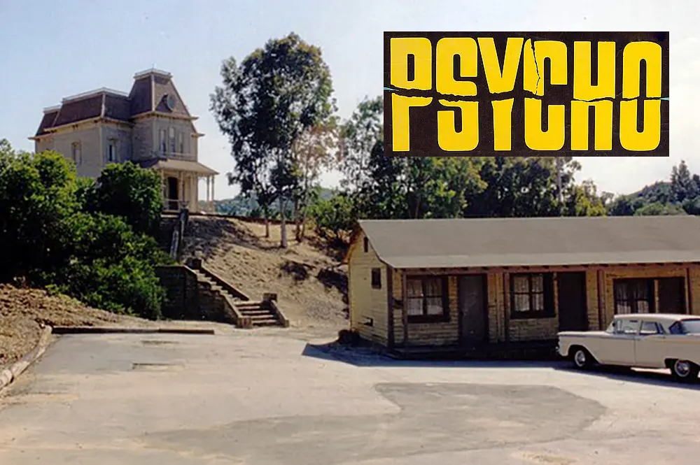 A scene from Psycho