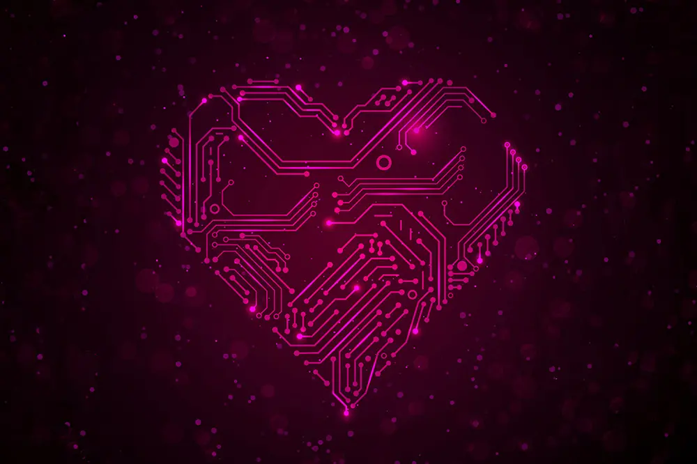 Digital heart image