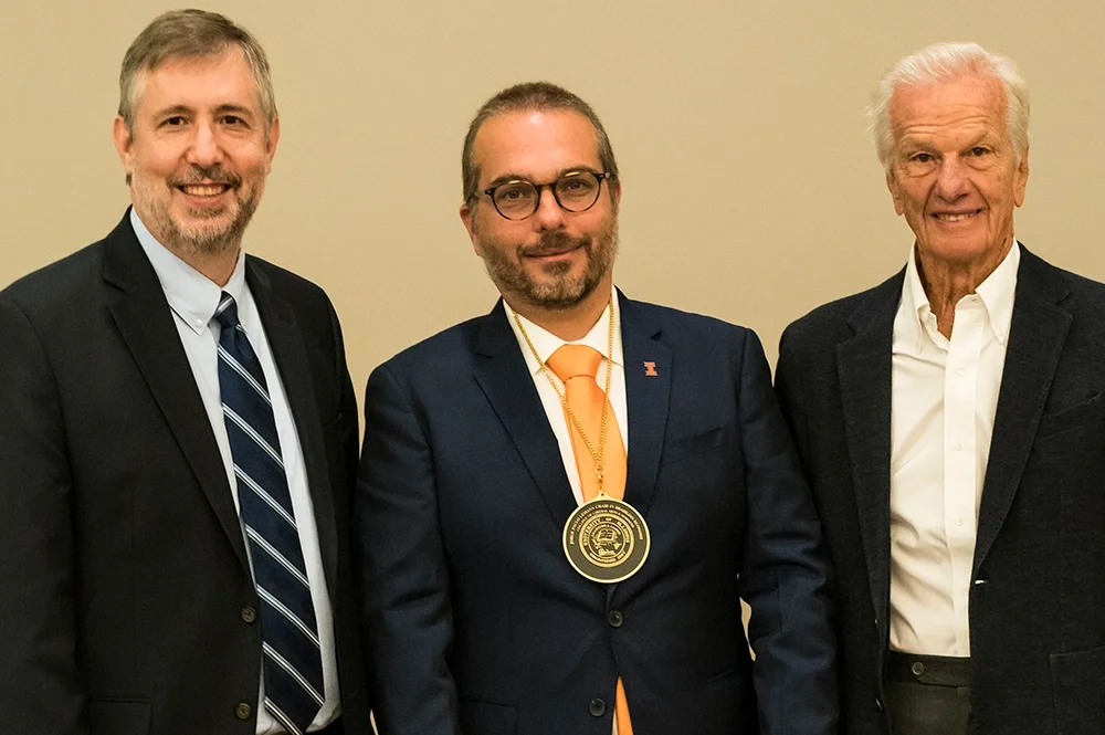 Jerry Davila, Marcelo Medeiros, and Jorge Paulo Lemann