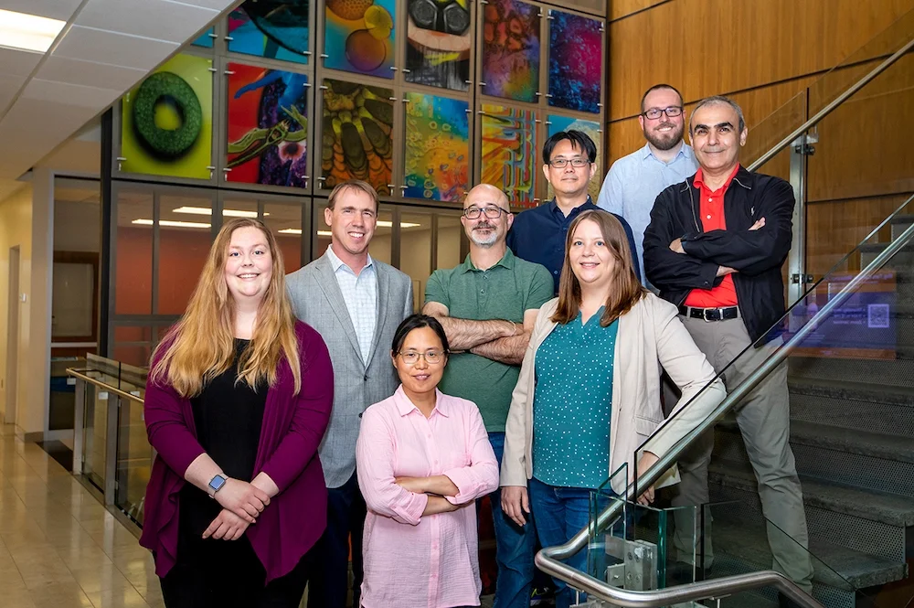 Group photo of researchers