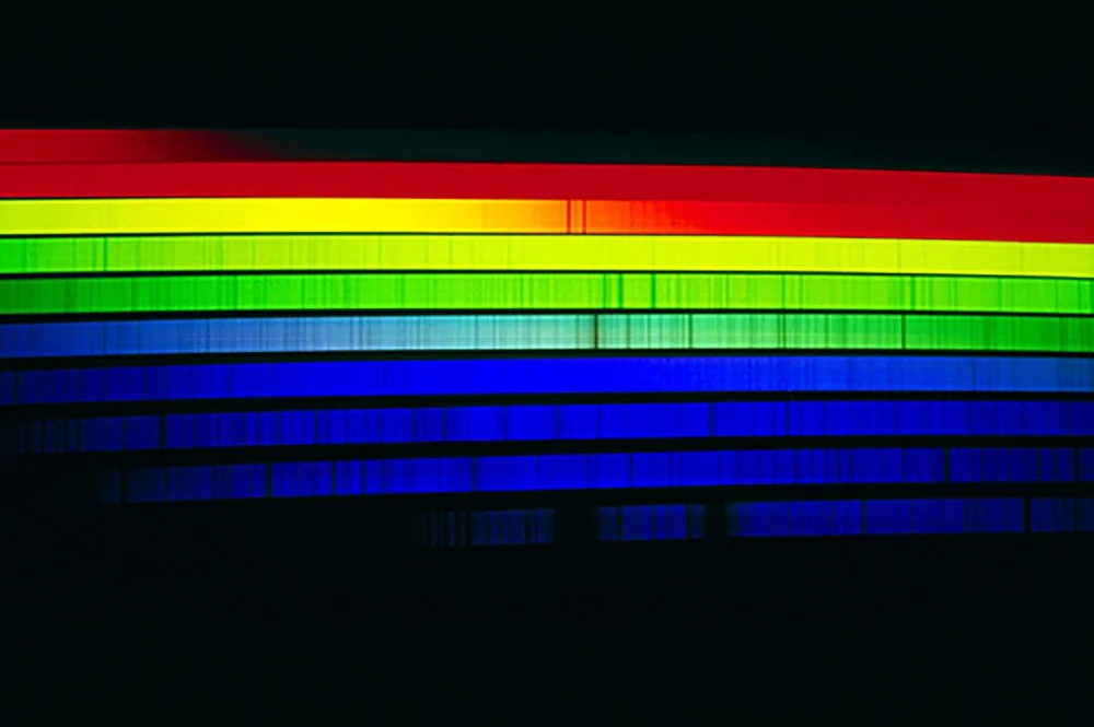 Visible light spectrum