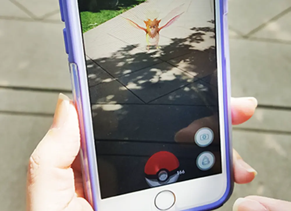 Pokemon Go hits the Quad