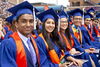 Students at graduation