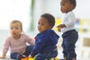 Infants at play