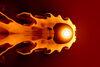 Exploding star graphic