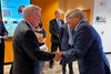U.S. Sen. Dick Durbin, left, and NSF Director Sethuraman “Panch” Panchanathan