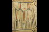 Hide painting of thunderbird