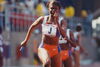 Dawn Riley Duval competes as a student athlete