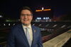 Ryan Blake in Memorial Stadium