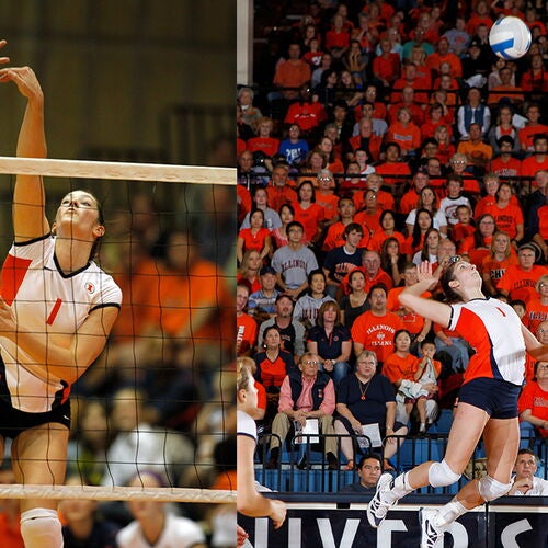 LAS alumna and volleyball player Laura DeBruler Santos 