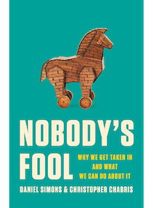 Cover of Daniel Simons' "Nobody's Fool"