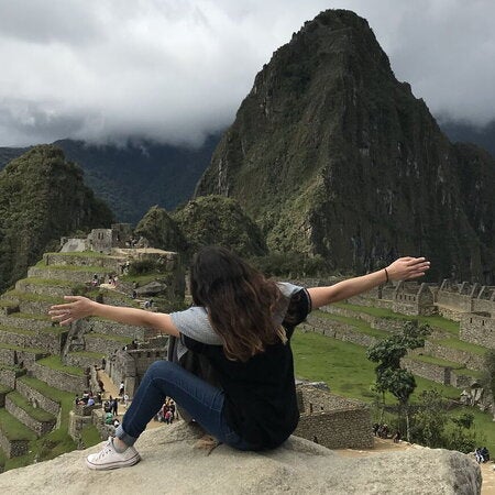 Cynthia in peru