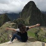 Cynthia in peru